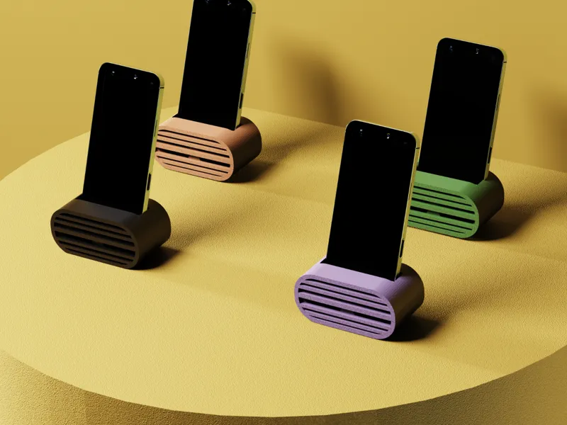 Phone Dock and Natural Amplifier 