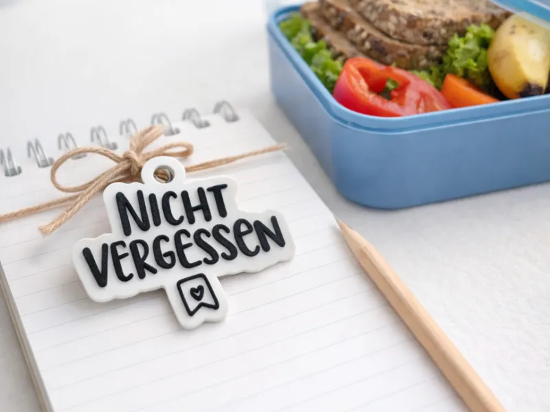Nicht Vergessen - Geschenkanhänger / Tag / Gift