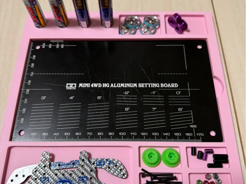 ミニ四駆メンテナンス用ピットベース３