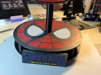 Spider-Man Brand New Day Hueforge Nameplate