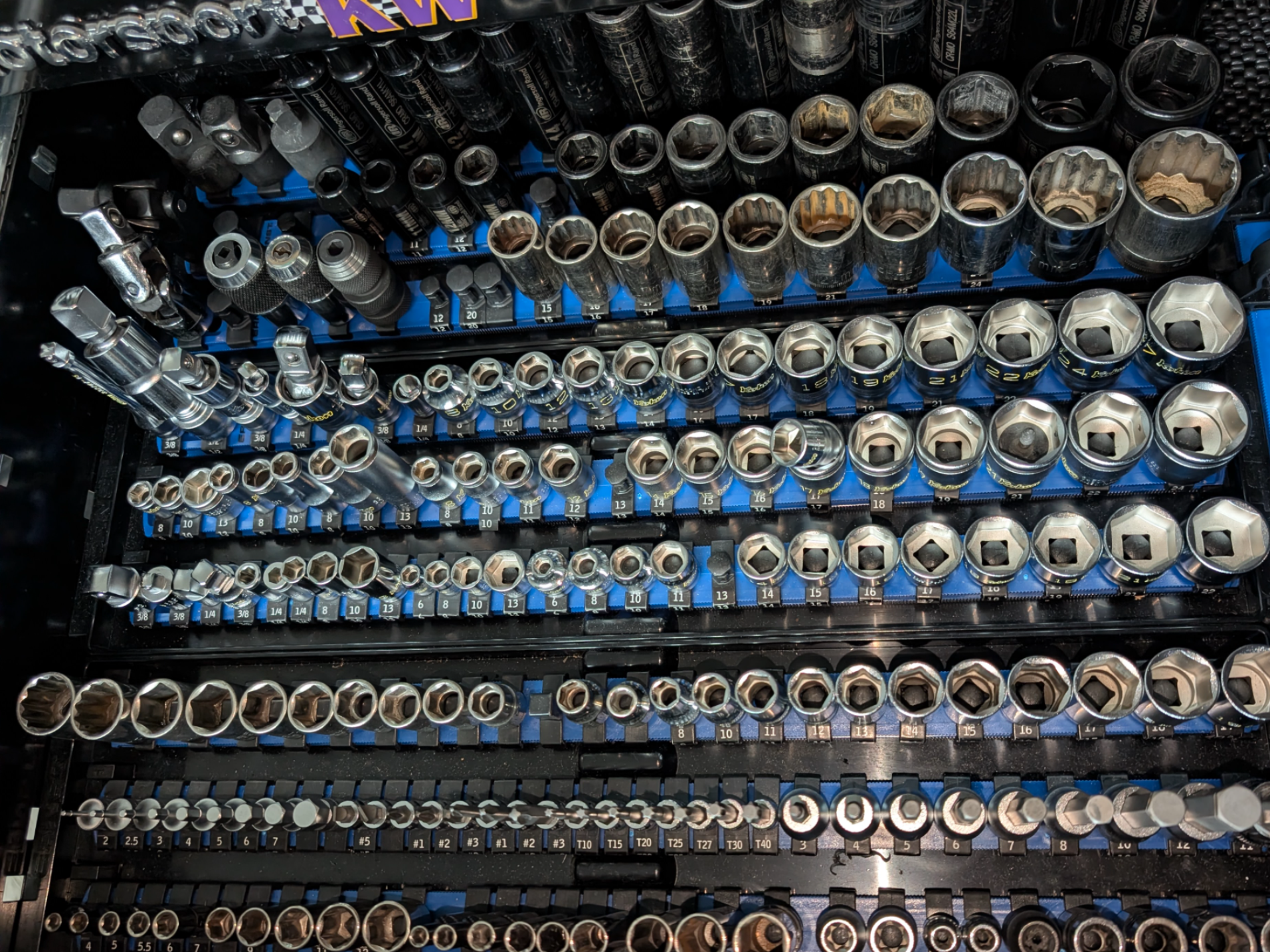 Ultimate Socket Organizers Yukon Husky 46" ToolBox