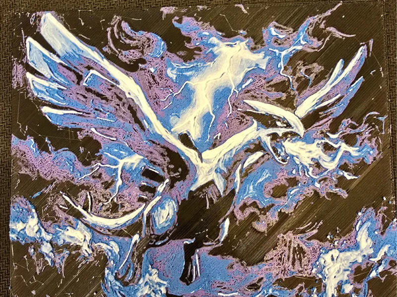 Lugia – Legendary Pokémon | 4-Color 15x15cm