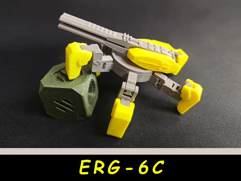 磁轨炮六足攻城型（ERG-6C "陨星磁卫"）