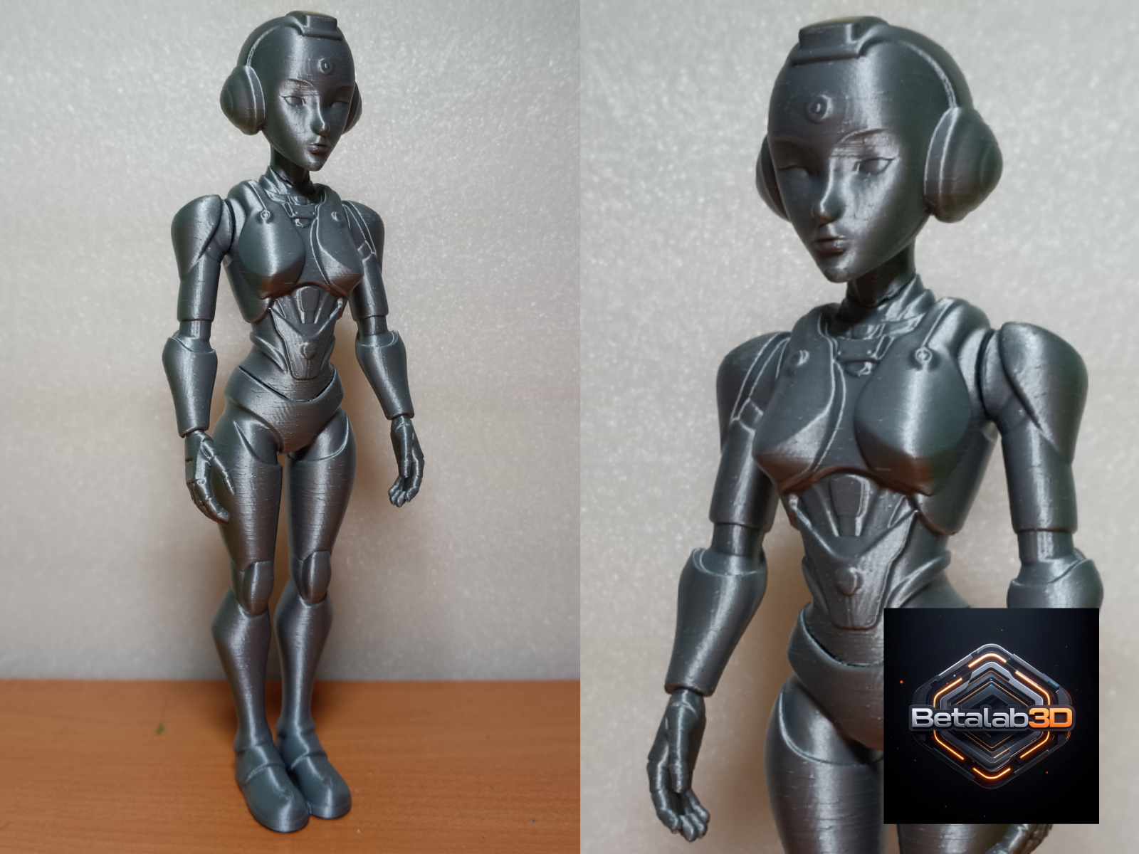 Classic Sci-Fi Female Android - Altea V1