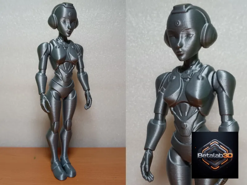 Classic Sci-Fi Female Android - Altea V1