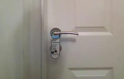 Door Sign (PLEASE KNOCK!!! and wait to be invited in)