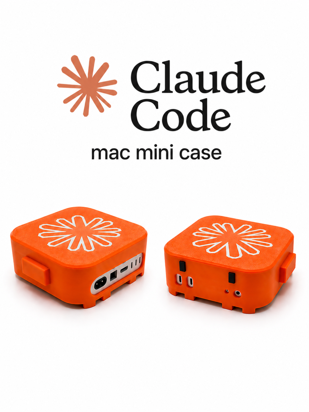 ごんごん。Mac mini Mac Mini M4 Case (Claude Code/Openclaw) - Free 3D Print Model