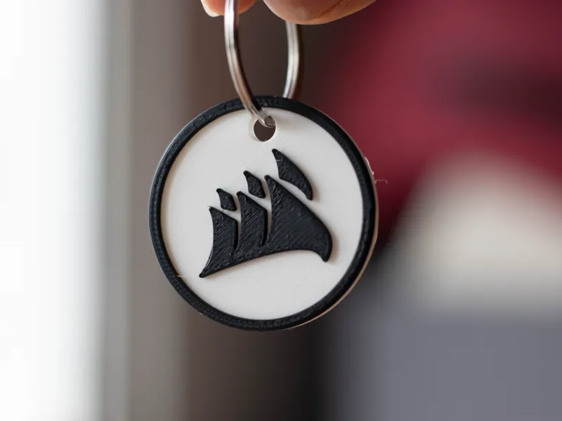Corsair Logo Keychain