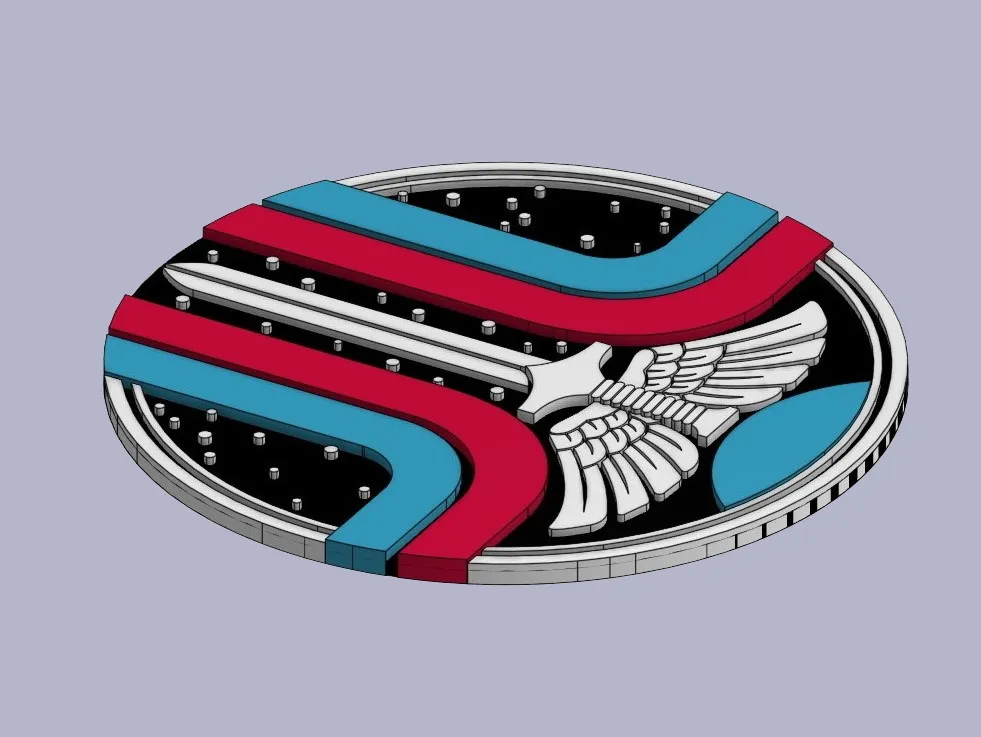 The Last Starfighter Coaster by Ken Mills - MakerWorld