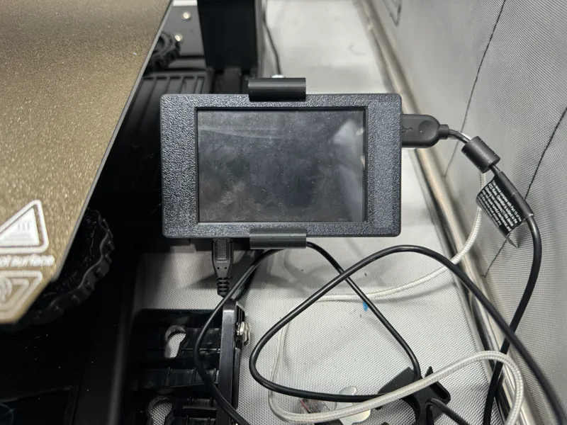 Ender Raspberry Pi Side mount for Klipperscreen
