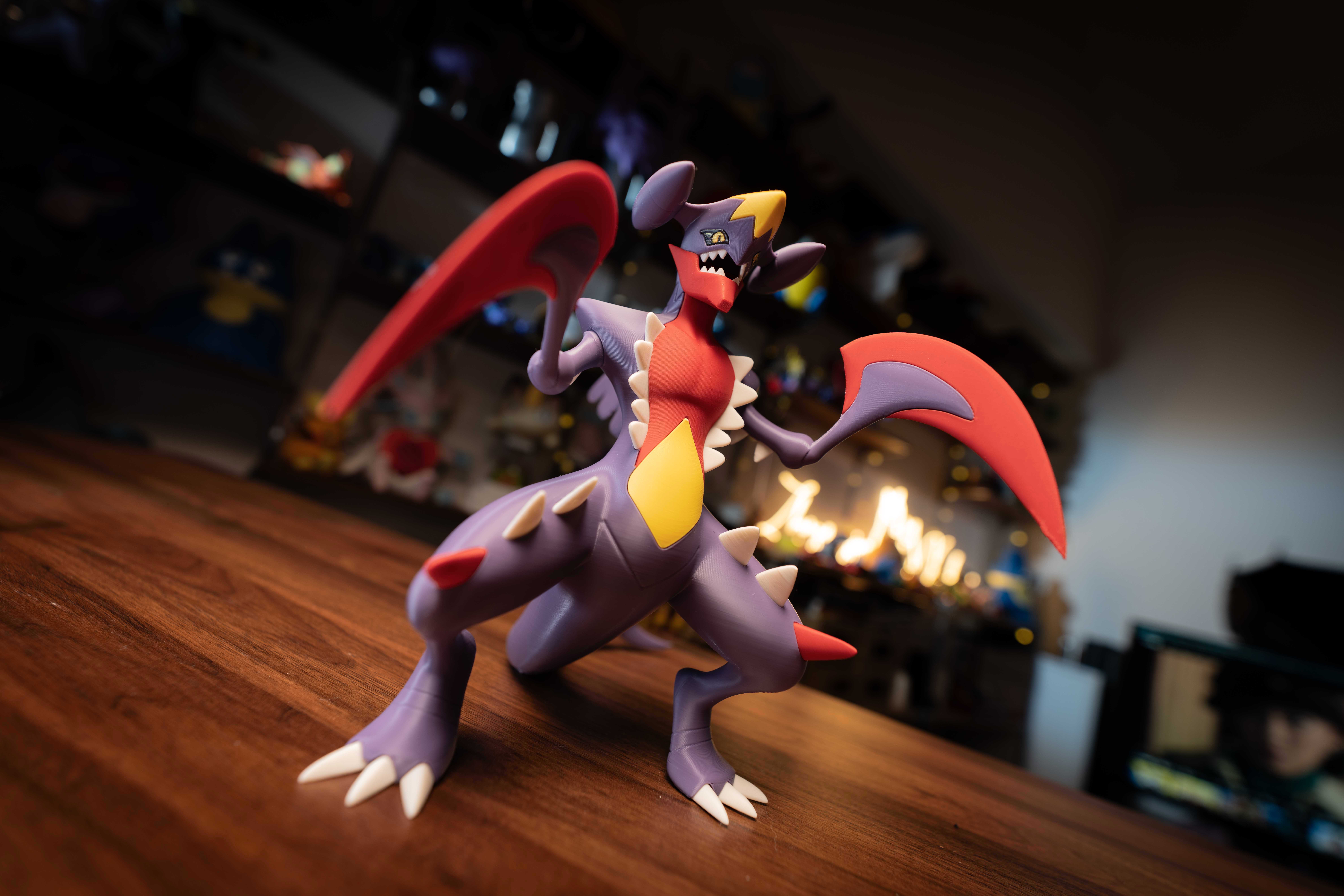 Miniatura 2 do modelo 3D 445Garchomp烈咬陆鲨Mega
