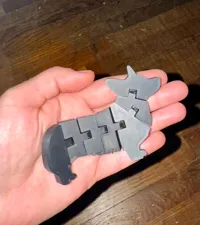 Corgi articulé flexible — photo 3