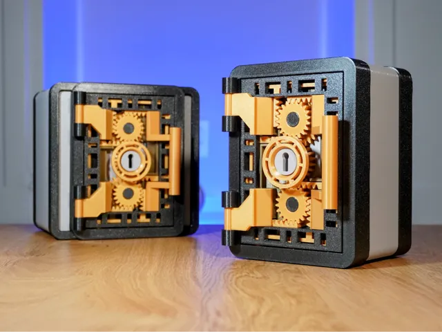 Mini Vault with Lever Tumbler Lock