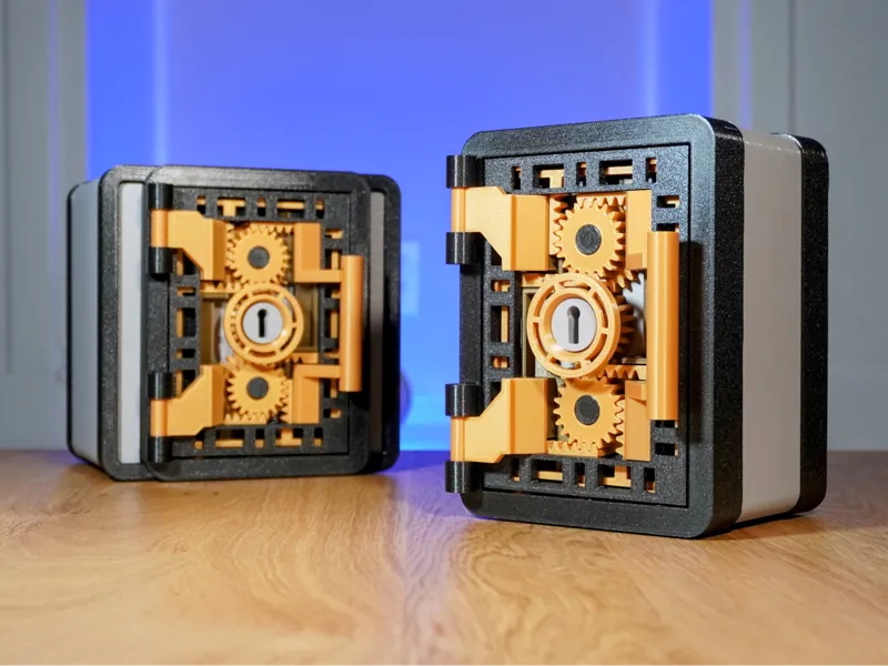 Mini Vault with Lever Tumbler Lock