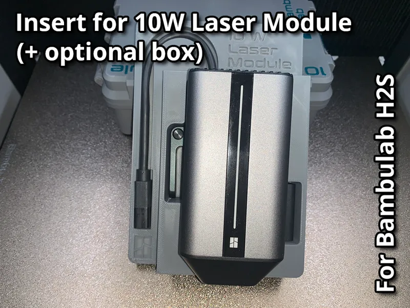 Insert for H2S 10W Laser Module (+Box)