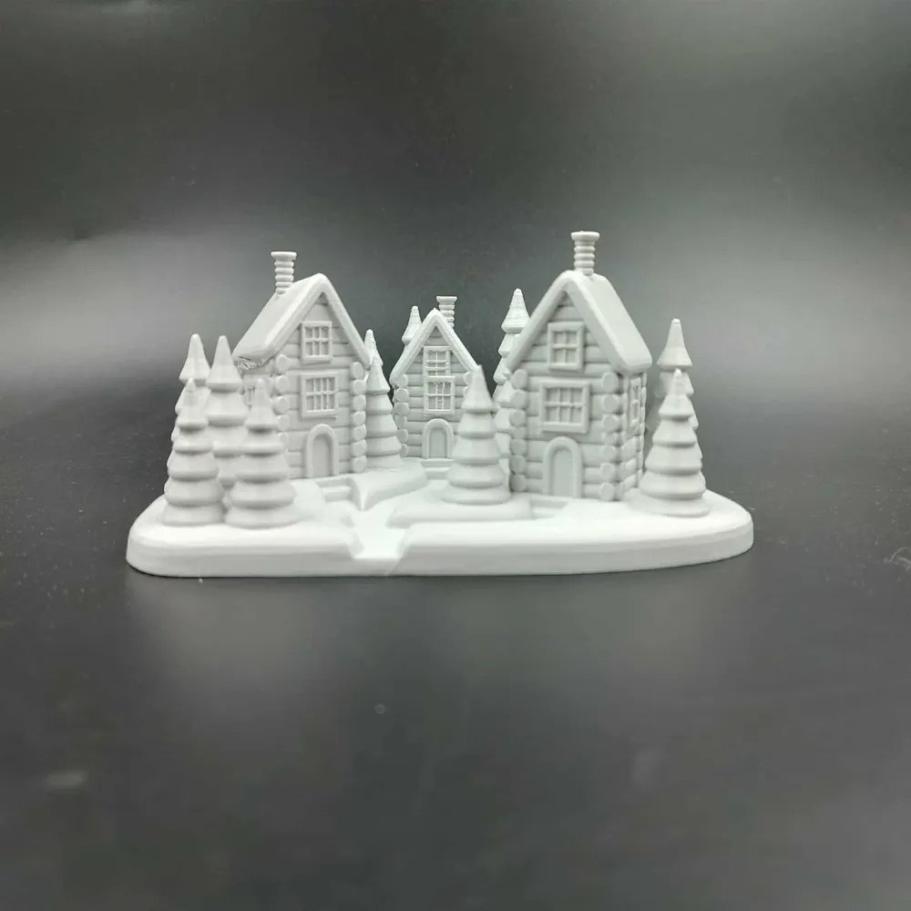 Christmas Village - Winter Holidays - Free 3D Print Model - MakerWorld