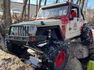 SCX6 Body Mount for 169% Project IJ