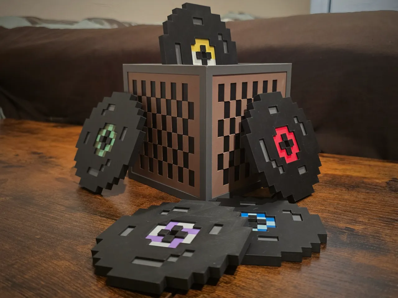 Minecraft Music Disc Coasters view 2