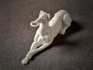 Dog - Spanish Galgo Sculpture - Keychain