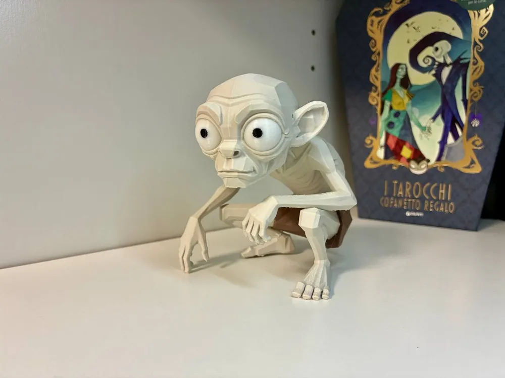 Koleksiyonluk Gollum Biblo Dekoratif Süs Özel Tasarım