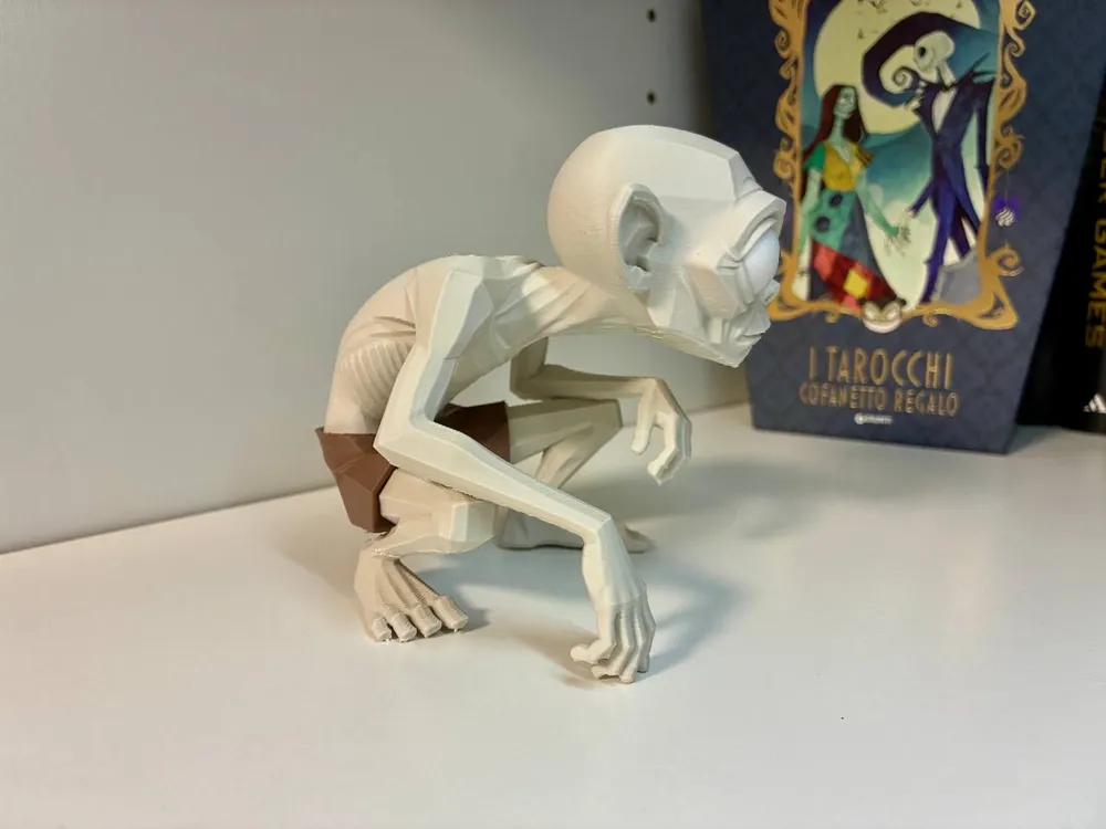 Koleksiyonluk Gollum Biblo Dekoratif Süs Özel Tasarım
