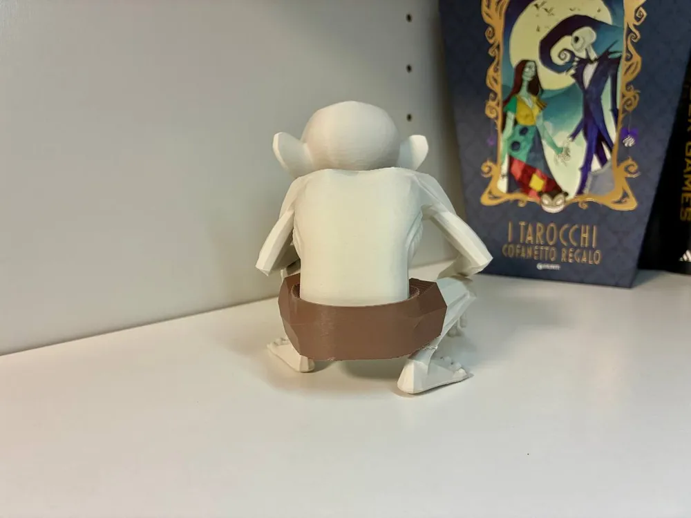 Koleksiyonluk Gollum Biblo Dekoratif Süs Özel Tasarım