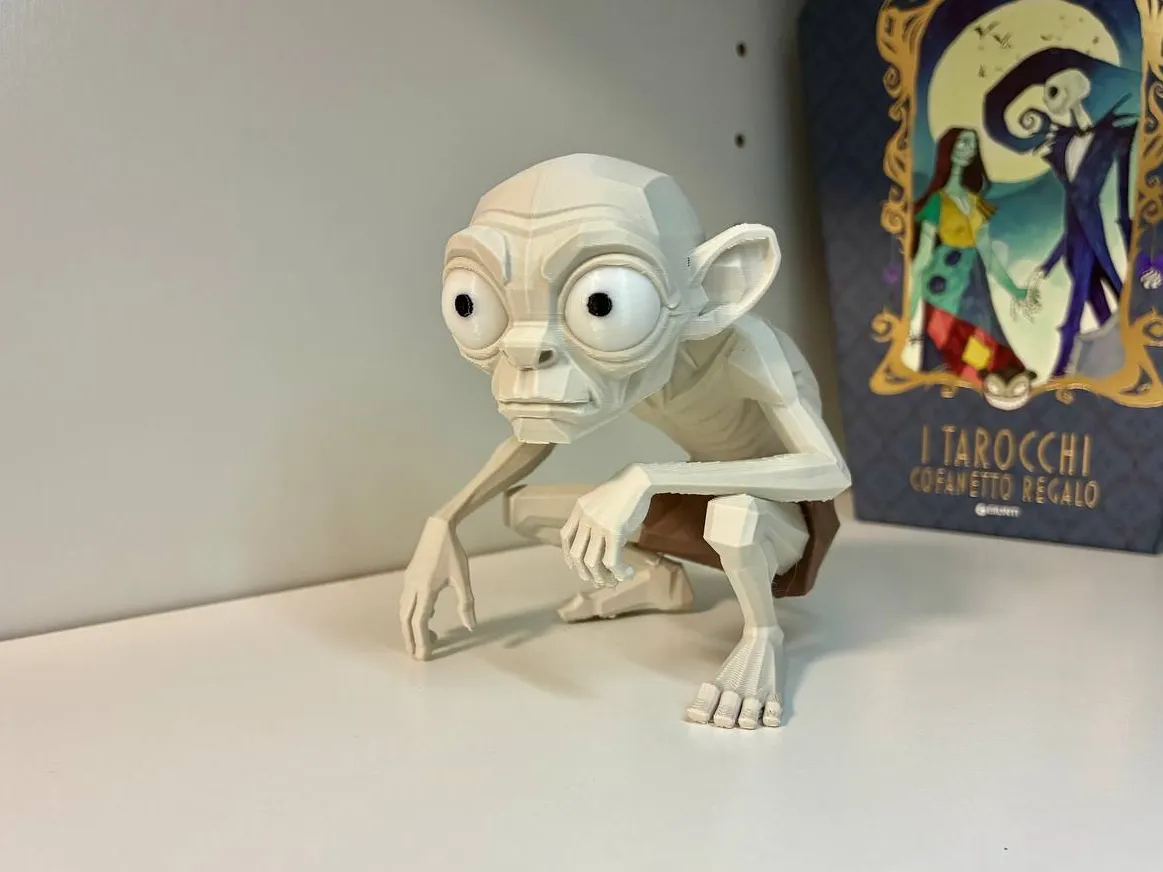 Koleksiyonluk Gollum Biblo Dekoratif Süs Özel Tasarım