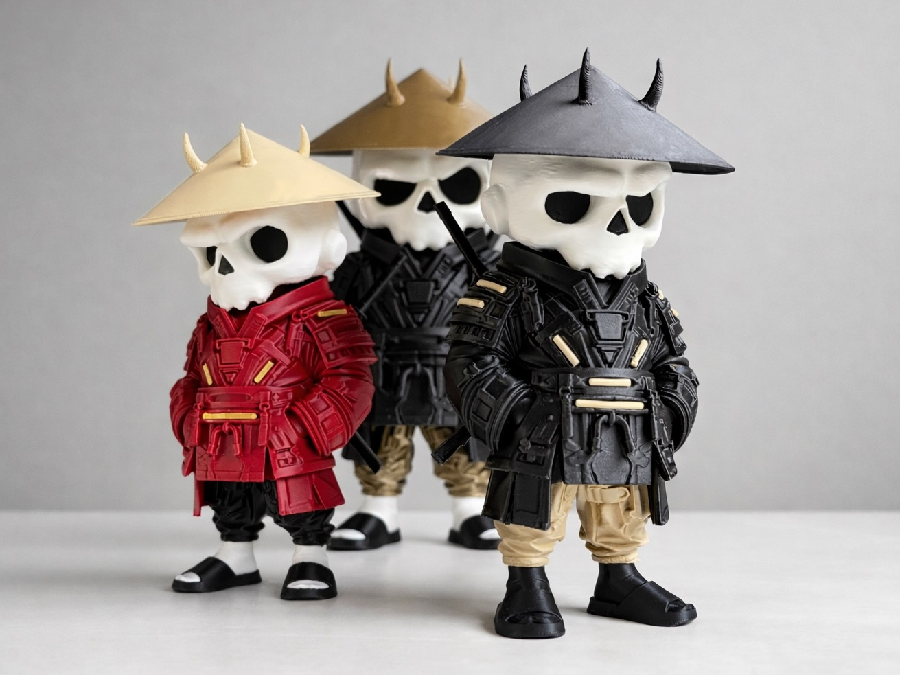 Samurai ZKULL - Skull Multipart