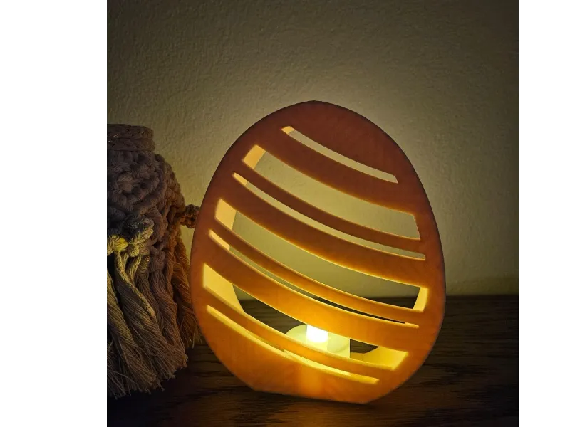 Easter egg decoration lamp