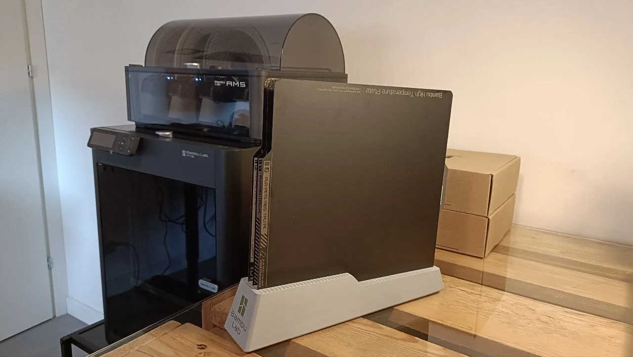 Bambulab Plate Holder x3 x5 x7 slots view 2