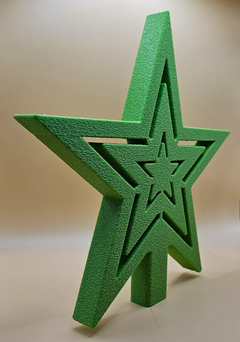 Christmas Tree Star Top Surfaced