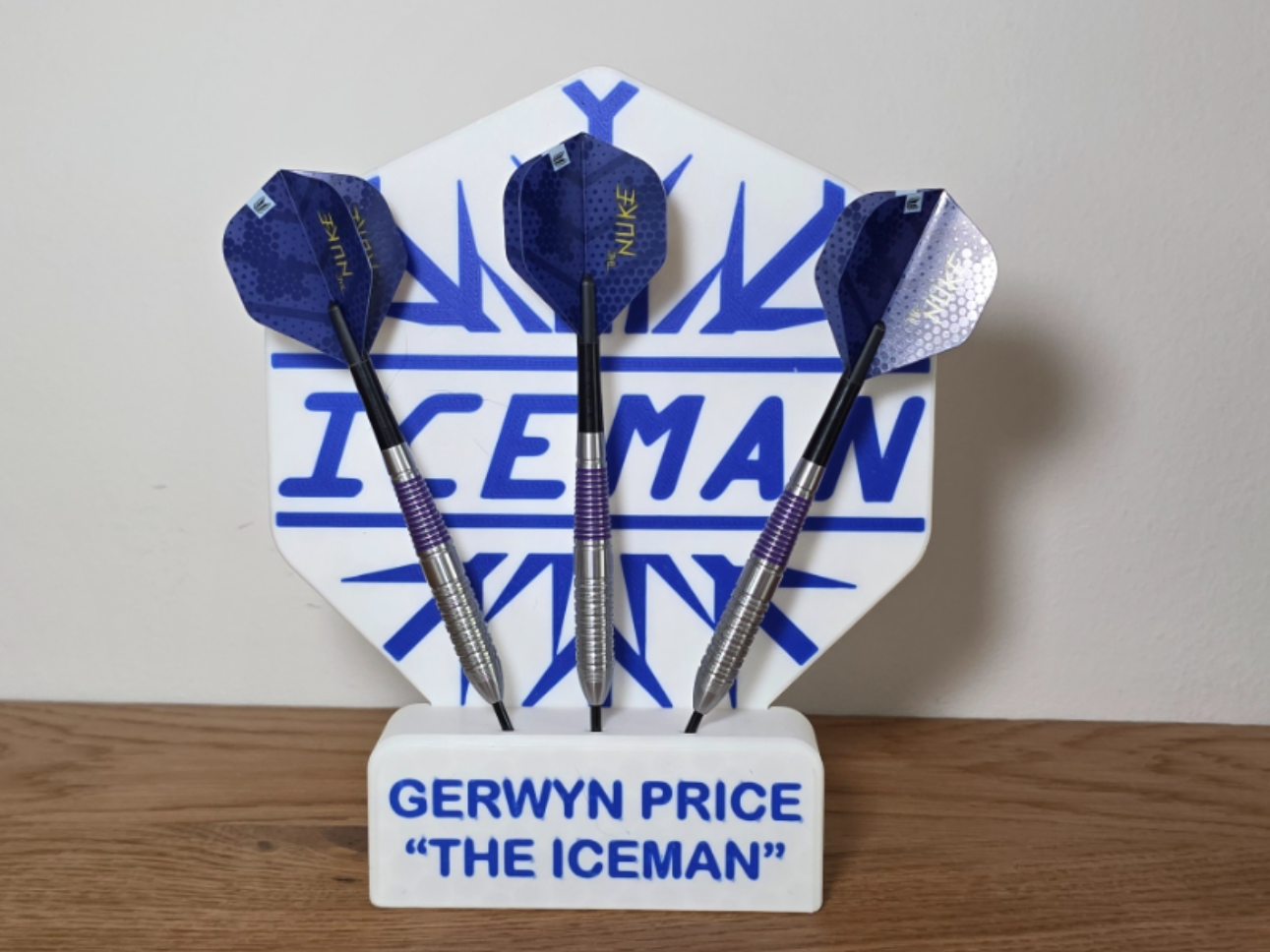 Gerwyn Price "Iceman" Dart Stand