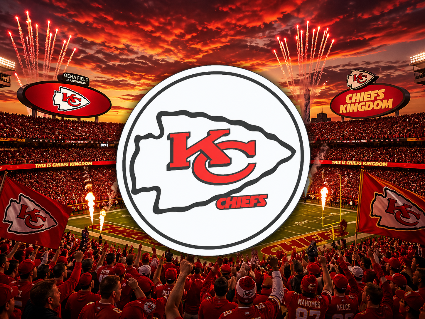 Kansas City Chiefs Coaster