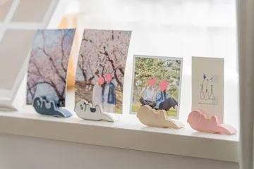 Soporte: Otter NameCard&PhotoStand|Cute Animal Photo Holder — vista de referencia 4