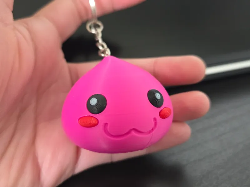 Ragnarok Online Poring Keychain