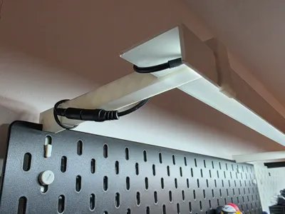 Skadis light strip support bracket