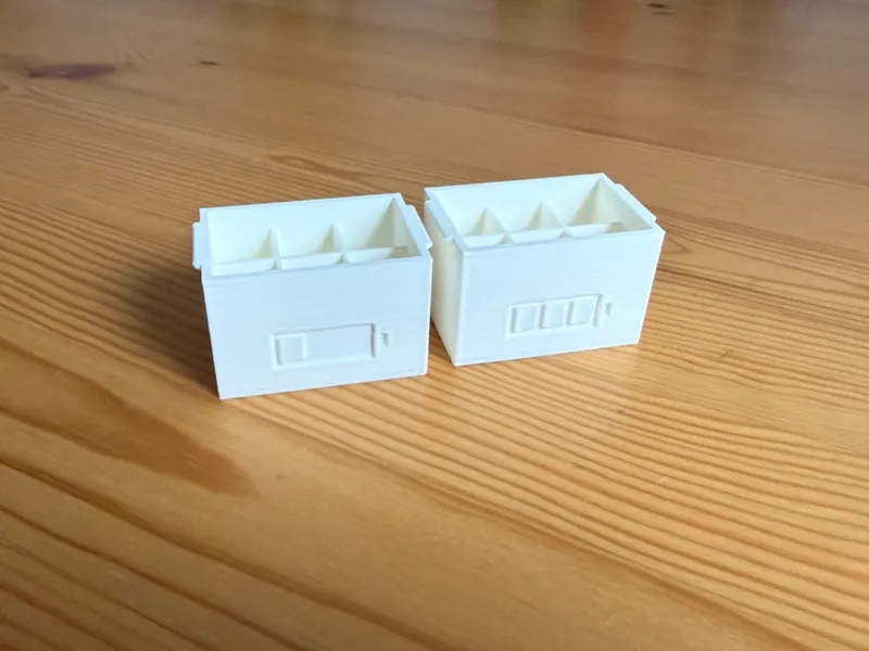 AA Battery Sixpack Storage Box
