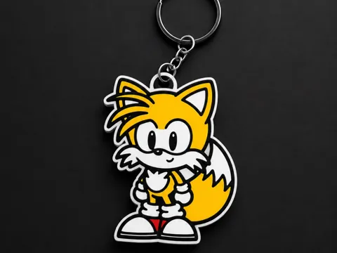 Llavero: Tails Keychain — referencia de MakerWorld