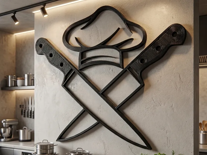 LogO de Chef Minimalista