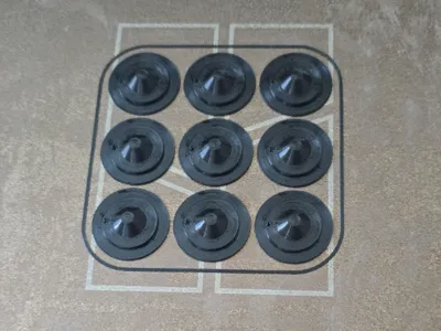 Motorola CLPe push to talk button
