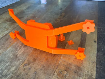 Starlink Mini Flat Mount with Glueable feet 