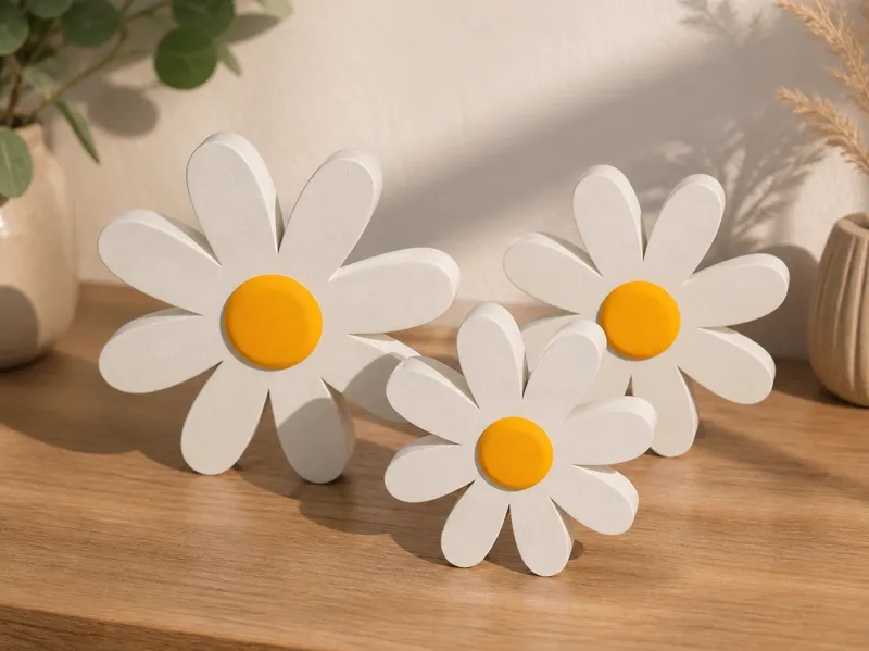 Gänseblumen in unterschiedlichen Größen 