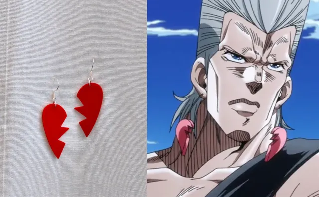 Polnareff Earrings (Canon and non-Canon versions)
