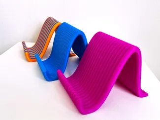 Eleganter Wellen-Handyhalter