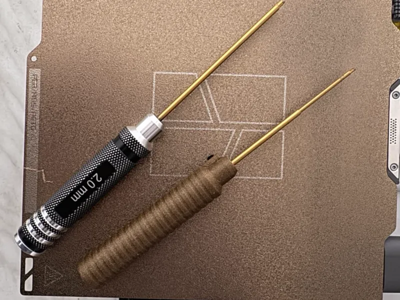 Screwdriver handle Hex Key rods