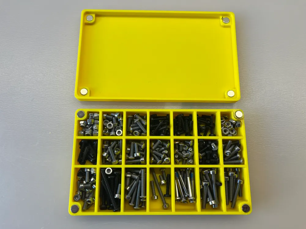 Magnetic Parts Box by PetrSvk - MakerWorld