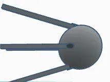 Sputnik Model Making sputnik 1 - Free 3D Print Model - MakerWorld
