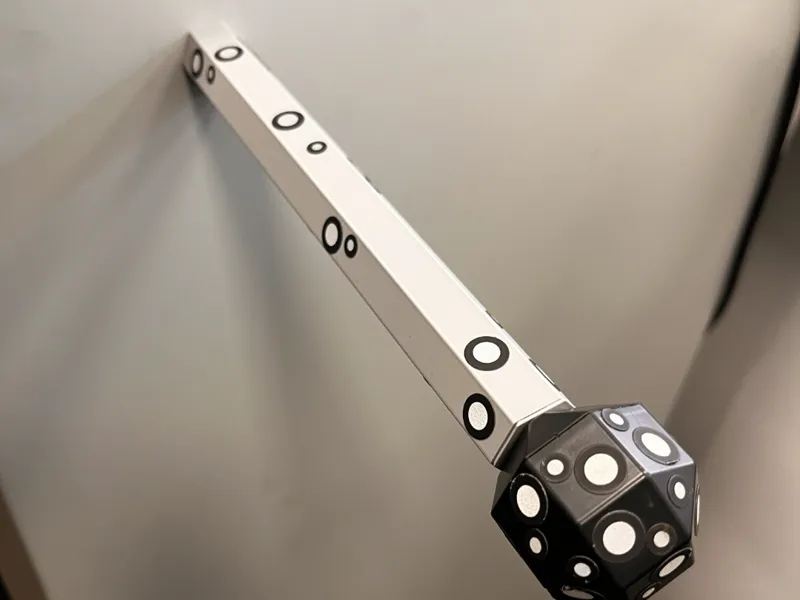 Referenzsäule für 3D-Scanning 50-200 mm Magnetisch