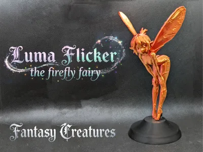 Fantasy Creatures - Luma Flicker, firefly fairy