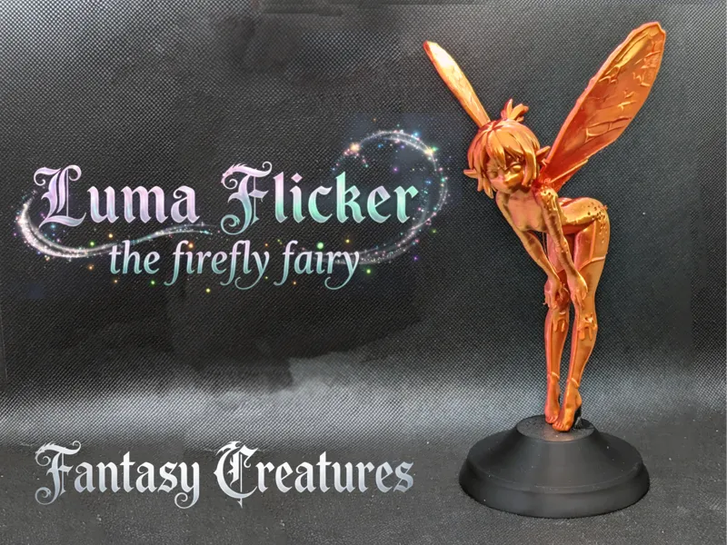 Fantasy Creatures - Luma Flicker, firefly fairy